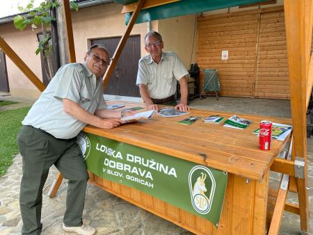 Marjan in Branko na stojnici pri Trojici 2022